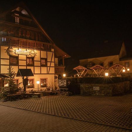 Pension Und Gaststaette Zur Knappenschaenke Thermalbad Wiesenbad Eksteriør billede
